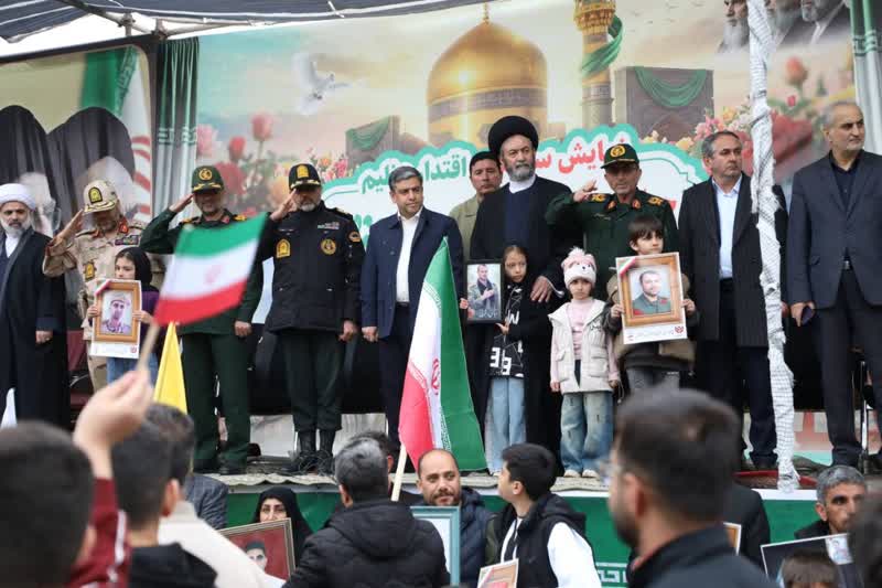 رزمایش جان فدای ایران امام‌رضایی ها در اردبیل