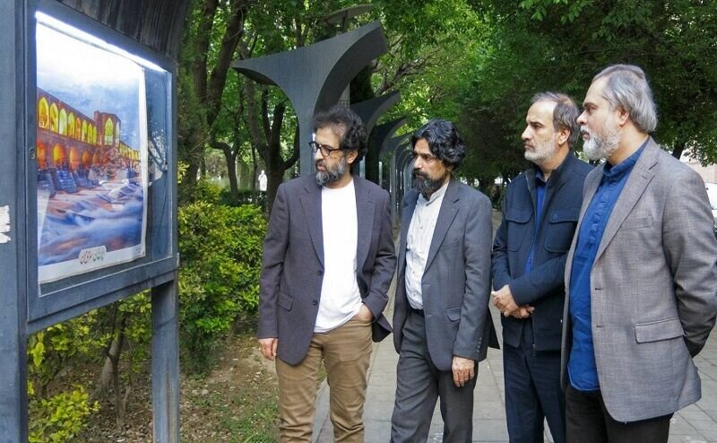 رئیس سازمان سینمایی از «ایران من، سرای من» دیدن کرد