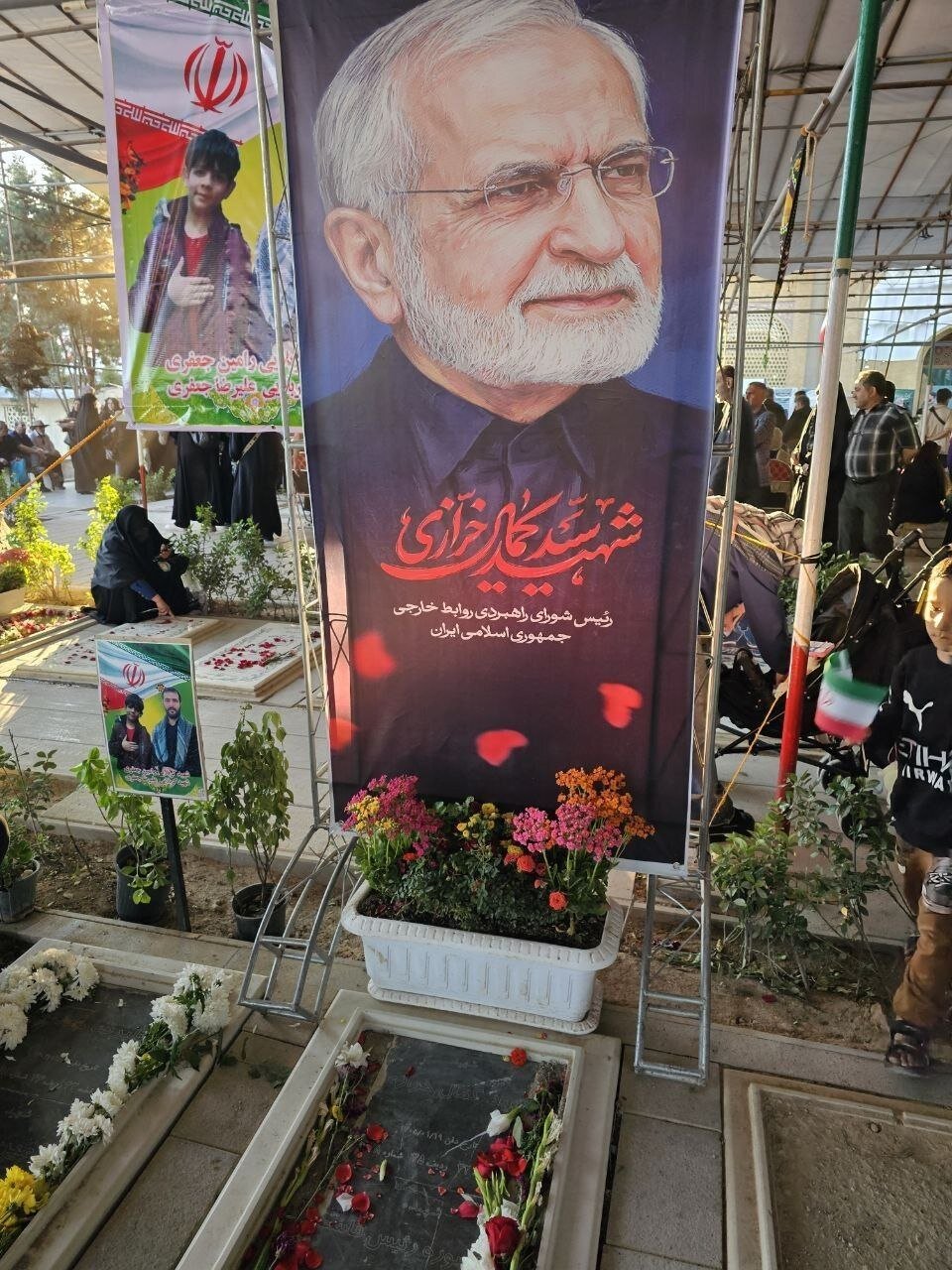 تصویری از مزار وزیر خارجه اسبق