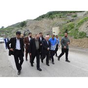 تأکید بر پیشگیری و تثبیت کامل رانش جاده آلاشت مازندران