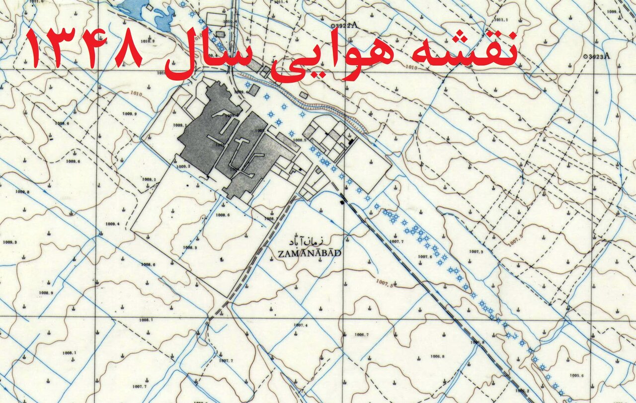 نقشه هوایی قدیمی