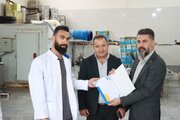 دیدار  مدیرعامل شرکت شهرک های صنعتی استان اردبیل از چند واحد تولیدی در پارس‌آباد