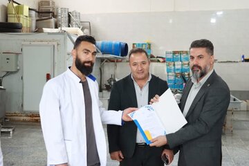 دیدار  مدیرعامل شرکت شهرک های صنعتی استان اردبیل از چند واحد تولیدی در پارس‌آباد