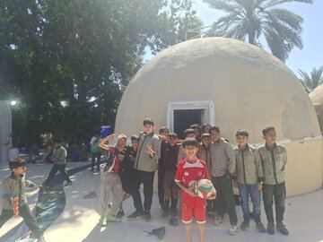 تنها شهید پسر کلاس پنجمی مدرسه میناب/ عکس
