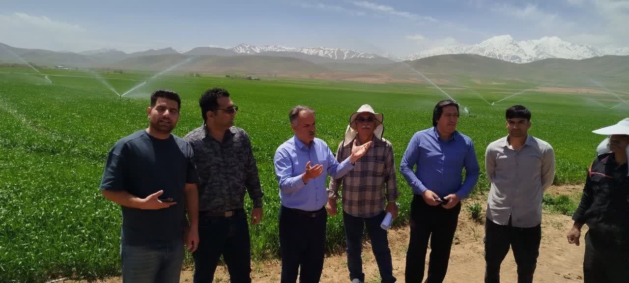 تکمیل پروژه آبیاری تحت فشار روستای کندرچه الیگودرز گامی  در جهت اشتغال‌زایی و توسعه پایدار