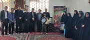 دیدار مدیر کل و معاونین صداوسیمای استان سمنان با خانواده شهید جنگ رمضان