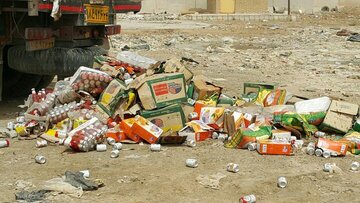 کشف و معدوم‌سازی ۱۹۰ کیلوگرم مواد غذایی ناسالم در جاسک