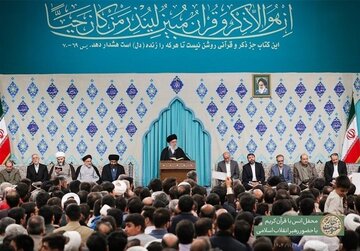 پاسخ قرآنی رهبر شهید؛ همه دنیا منهای آمریکا و رژیم صهیونیستی پاسخ قرآنی رهبر شهید؛ همه دنیا منهای آمریکا و رژیم صهیونیستی