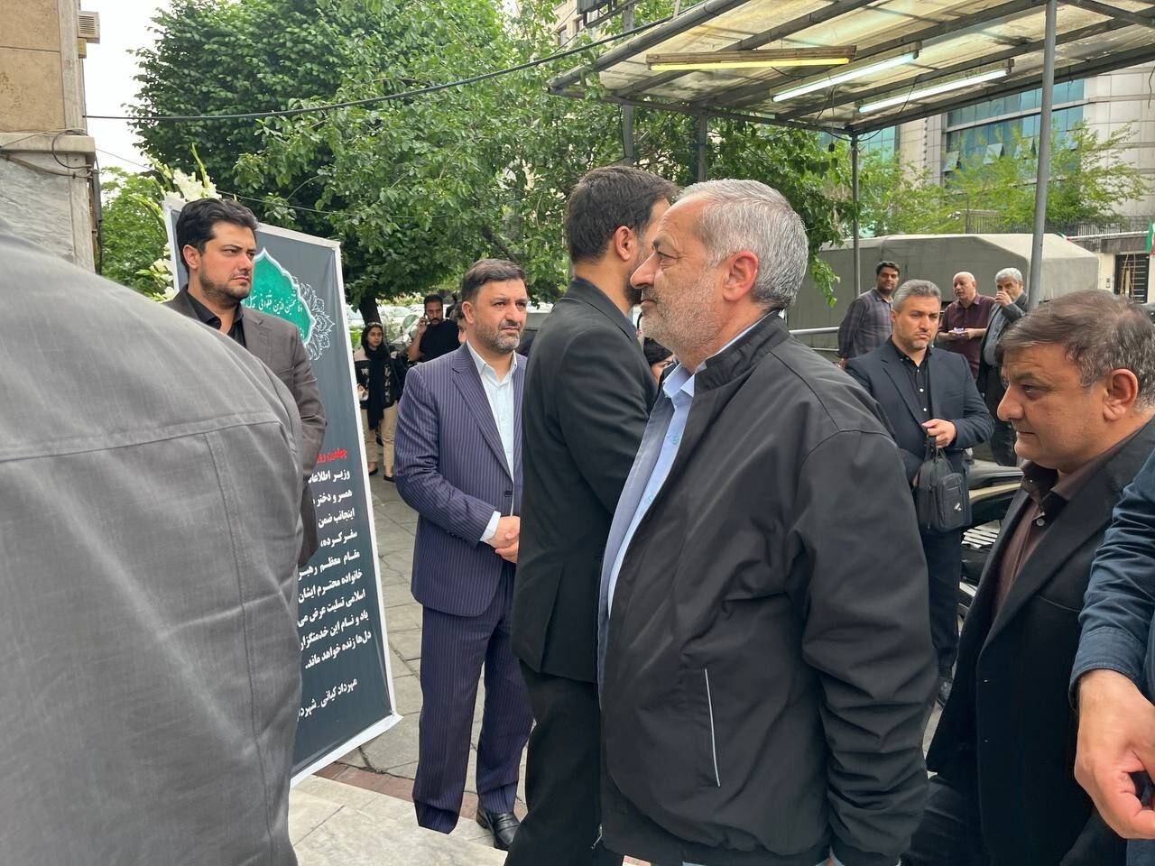 وزیر آموزش و پرورش در مراسم چهلم شهید خطیب + عکس