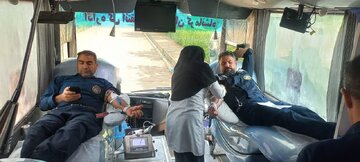 فرشتگان تولید در صف نجات زندگی؛ همت کارکنان نیروگاه بیستون در پویش اهدا خون