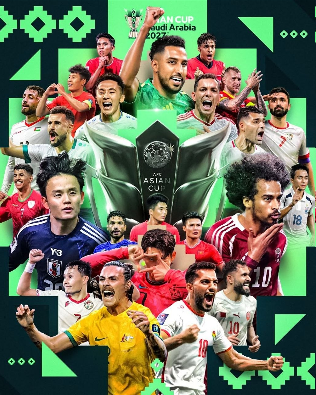 عکس| طارمی ستاره پوستر AFC