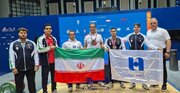 مدال جهانی وزنه‌بردار ایران تقدیم به شهدای میناب و ناو دنا