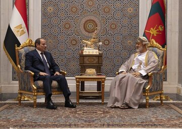 السیسی در دیدار با سلطان عمان درباره ایران رایزنی کرد