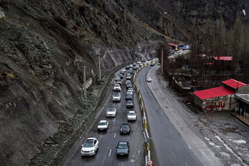 جاده کندوان و آزادراه تهران - شمال یک‌طرفه شد