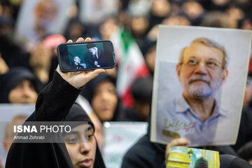 مراسم گرامیداشت شهید علی لاریجانی برگزار شد