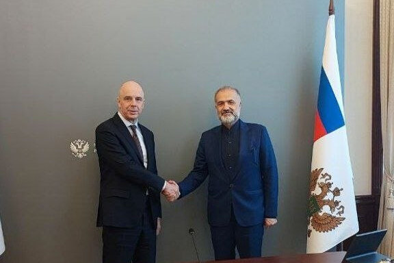 دیدار سفیر ایران در مسکو با وزیر دارایی روسیه