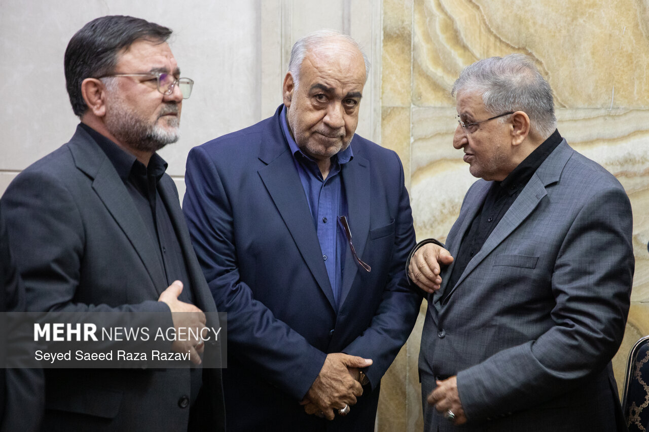 مراسم گرامیداشت شهید علی لاریجانی و فرزندش شهید مرتضی لاریجانی