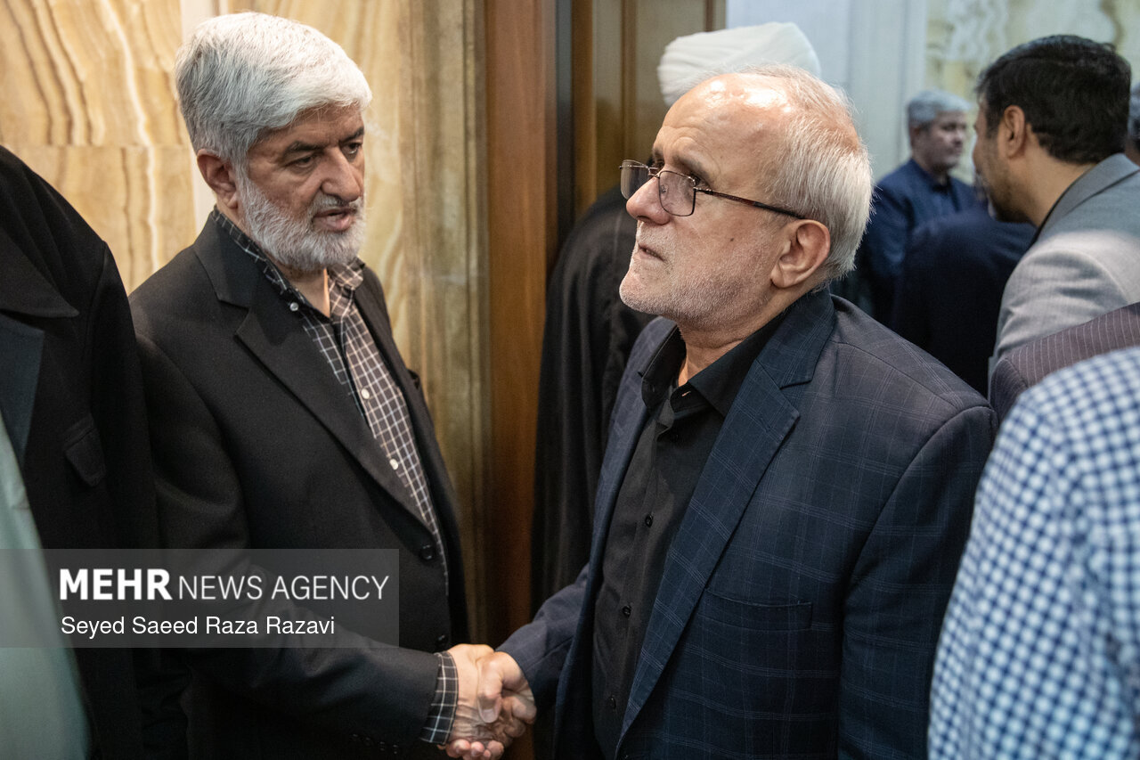 مراسم گرامیداشت شهید علی لاریجانی و فرزندش شهید مرتضی لاریجانی