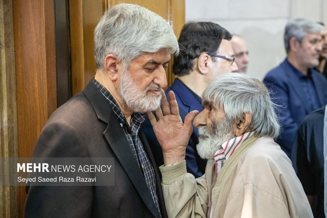 مراسم گرامیداشت شهید علی لاریجانی و فرزندش شهید مرتضی لاریجانی