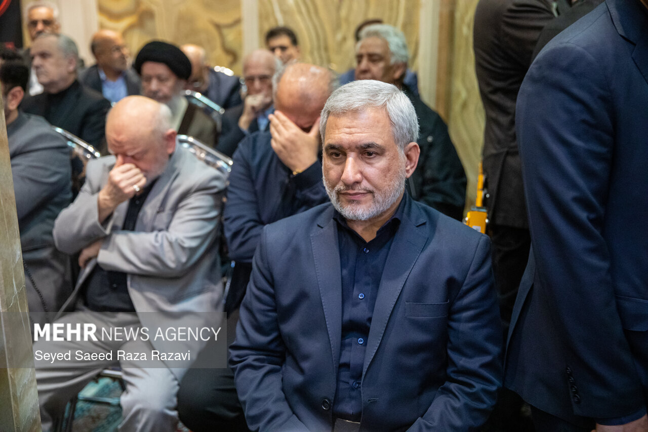 مراسم گرامیداشت شهید علی لاریجانی و فرزندش شهید مرتضی لاریجانی