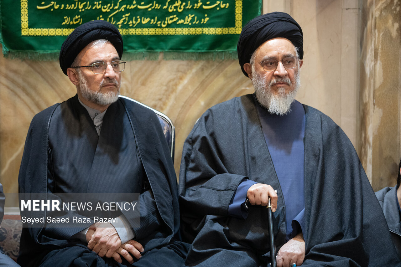 مراسم گرامیداشت شهید علی لاریجانی و فرزندش شهید مرتضی لاریجانی