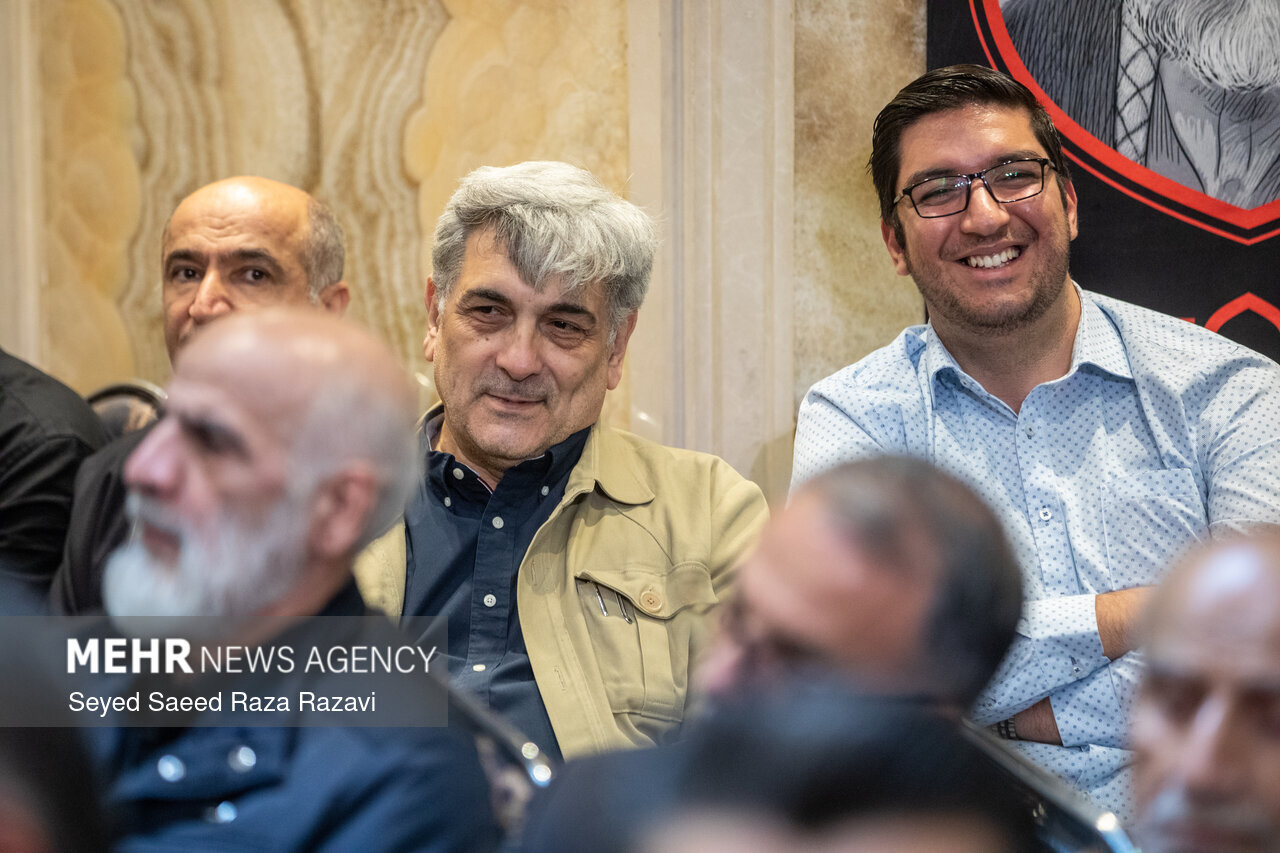مراسم گرامیداشت شهید علی لاریجانی و فرزندش شهید مرتضی لاریجانی