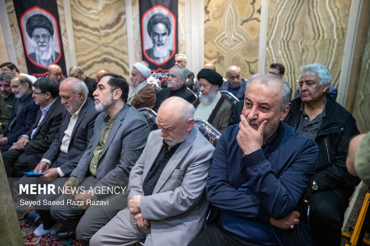 مراسم گرامیداشت شهید علی لاریجانی و فرزندش شهید مرتضی لاریجانی