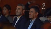 ببینید | لبخند امیر قلعه‌نویی لحظه معرفی تیم ایران به عنوان سرگروه گروه C