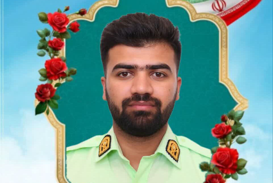 شهادت مامور انتظامی در این شهر/ عکس