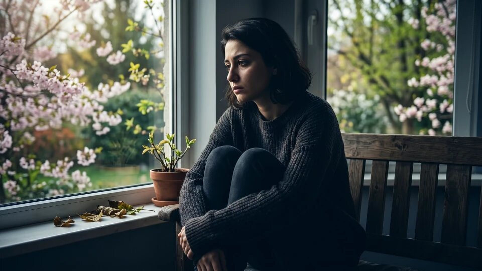 چرا برخی در ابتدای سال غمگین میشوند؟/ نور بیشتر، حال بدتر؟ راز افسردگی بهاری