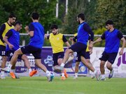 تمرین پرفشار تیم‌ملی قبل از پرواز به ترکیه