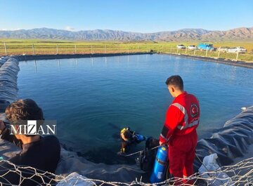 عملیات جست‌وجو برای پیدا کردن پیکر جوان ۱۵ ساله در فاروج