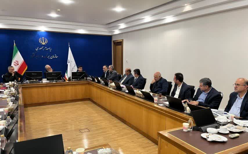 دیدار  استاندار چهارمحال و بختیاری با معاون رئیس‌جمهور و رئیس سازمان برنامه و بودجه
