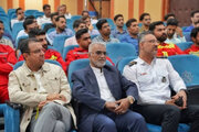 آغاز به کار نیروهای تازه‌نفس در آتش‌نشانی بندرعباس