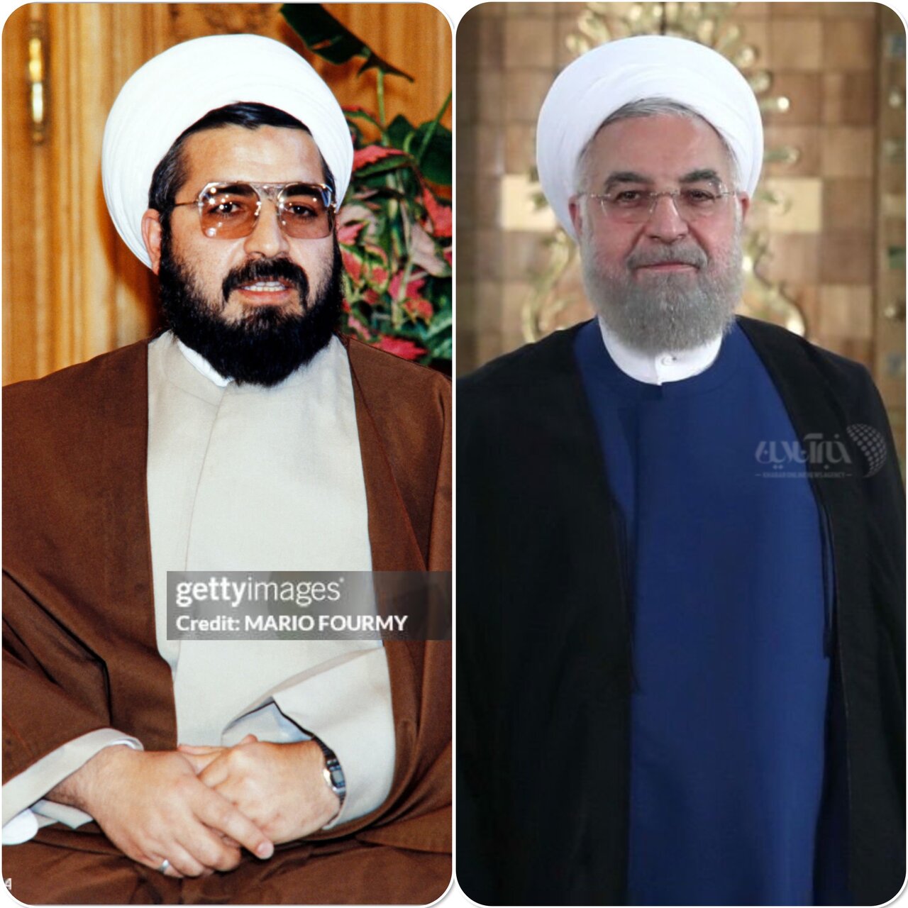 عکس | تغییر چهره حسن روحانی بعد از گذشت ۴۱ سال؛ از بازدید از سفارت ایران در فرانسه تا پاستور