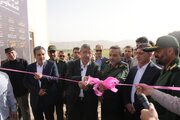 افتتاح دهکده اقتصاد مقاومتی سرلشکر شهید غلامرضا سلیمانی در لرستان