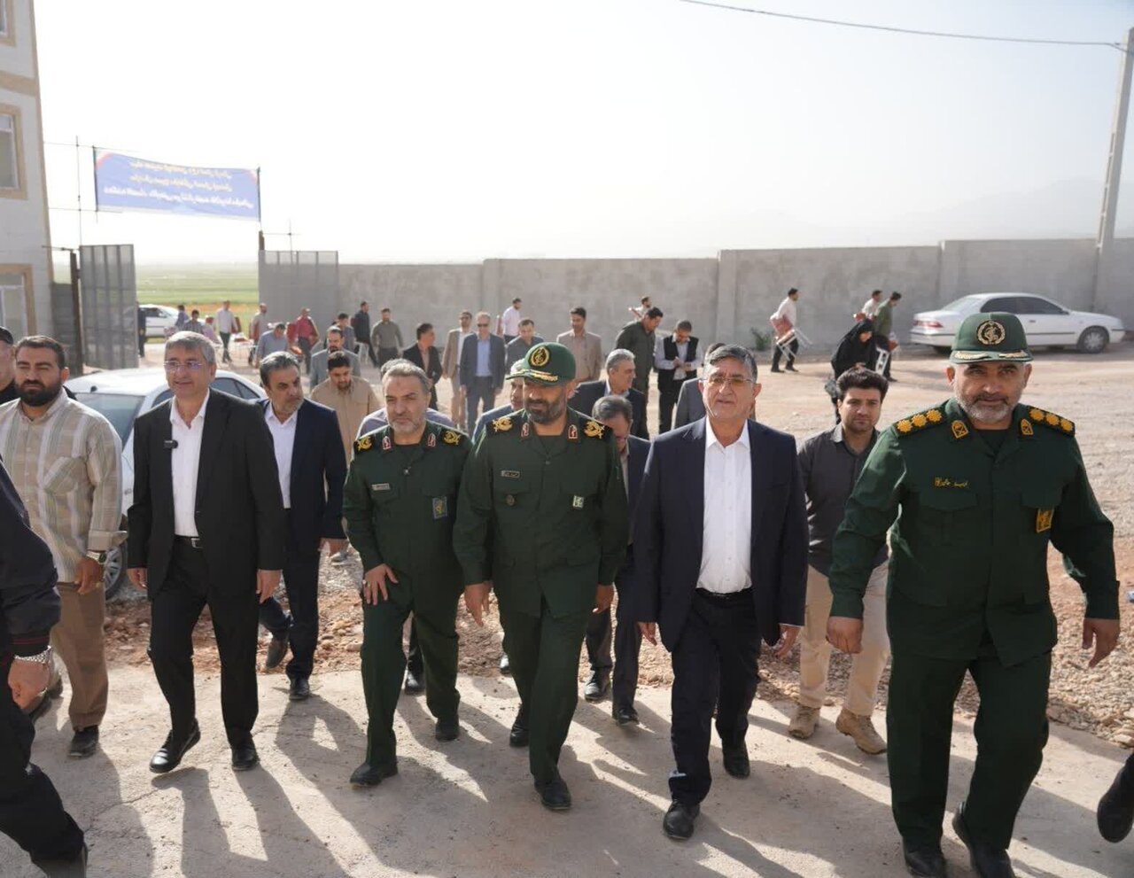 افتتاح دهکده اقتصاد مقاومتی سرلشکر شهید غلامرضا سلیمانی در لرستان