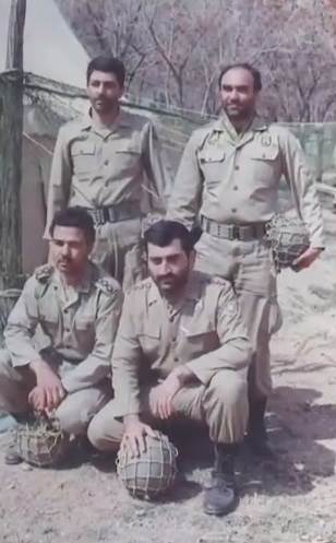 عکس هایی از دوران دانشکده افسری امیر عبدالرحیم موسوی