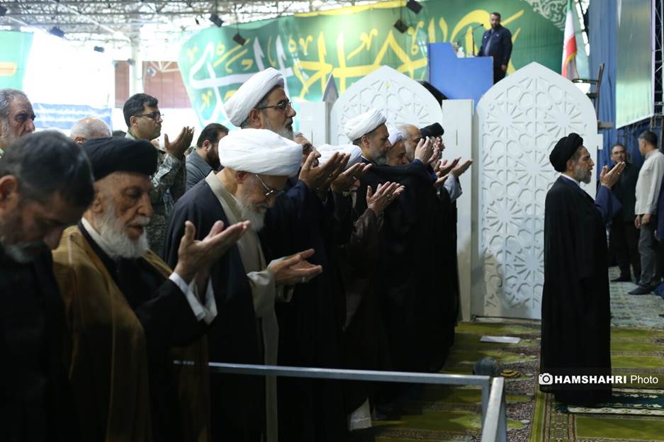 تصاویری از نماز جمعه امروز تهران