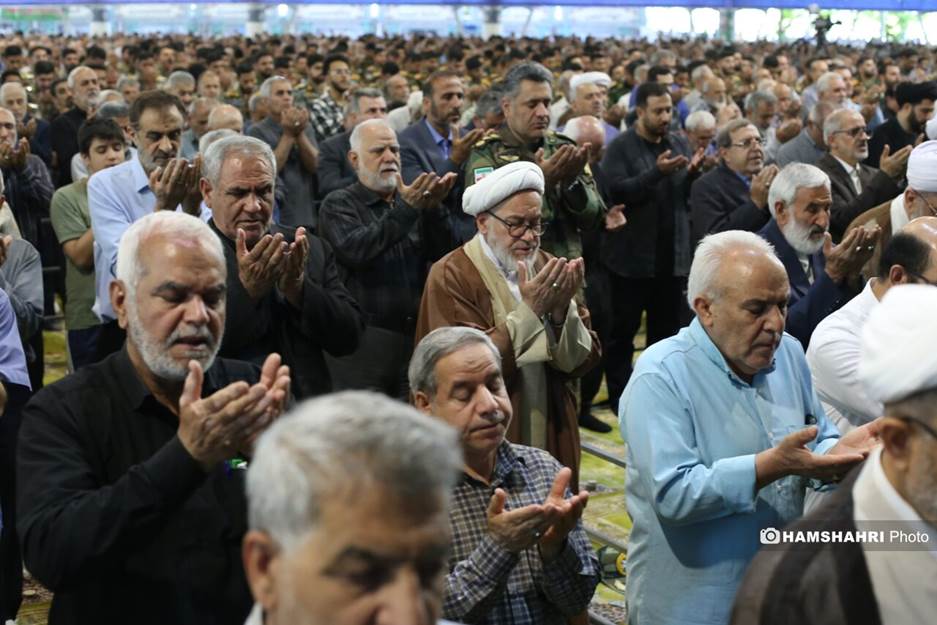 تصاویری از نماز جمعه امروز تهران
