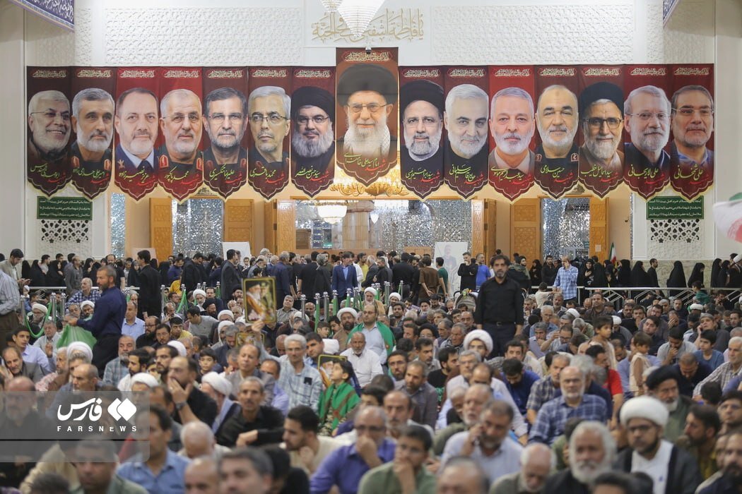 مراسم اربعین شهید سپهبد موسوی رئیس ستاد کل نیروهای مسلح +تصویر