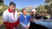 امدادگران هلال احمر در جنگ رمضان خوش درخشیدند