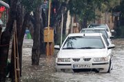 بارش شدید باران و تگرگ اردبیلی ها را غافلگیر کرد