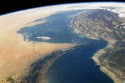 ببینید | تنگه هرمز از نمای آسمان
