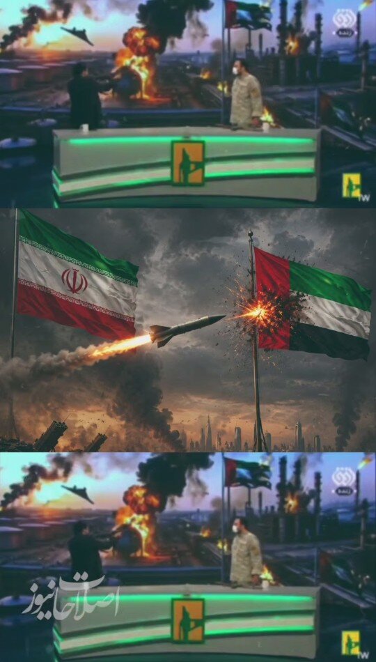 اقدام عجیب و غریب در صداوسیما/ سیبل شدن پرچم کشور همسایه