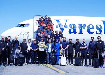 عکس| تیم‌ملی ایران را ترک کرد