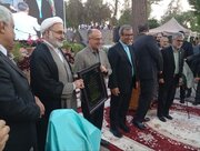 گلباران آرامگاه خیام نیشابوری
