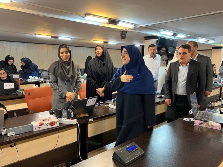 بازدید سخنگوی دولت از ستاد برگزاری نمایشگاه مجازی کتاب