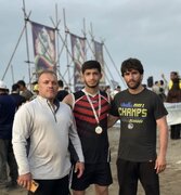 انتخاب کشتی گیر ساحلی لرستانی برای مسابقات المپیک جهانی جوانان