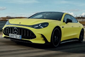 محصول متفاوت مرسدس بنز با بیش از ۱۰۰۰ اسب بخار قدرت / معرفی AMG GT برقی با صدای فیک!